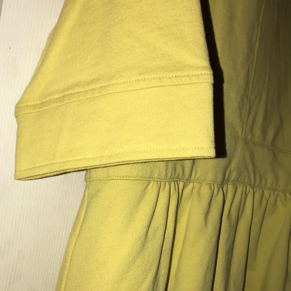 MERONA (M) YELLOW S SLEEVE FITTED BUTTON TOP EUC - Picture 3 of 8